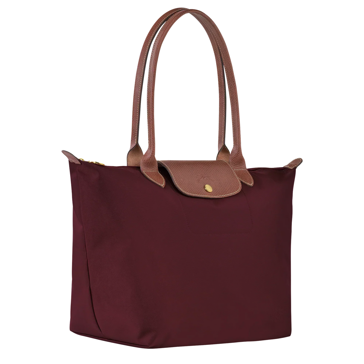 Longchamp - Tote Bag, Burgundy