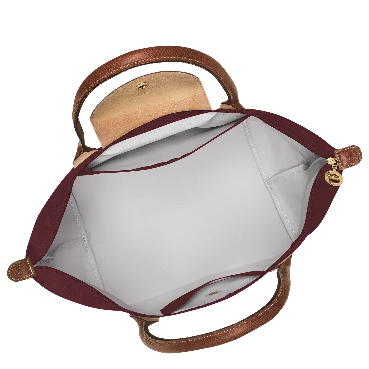 Longchamp - Tote Bag, Burgundy