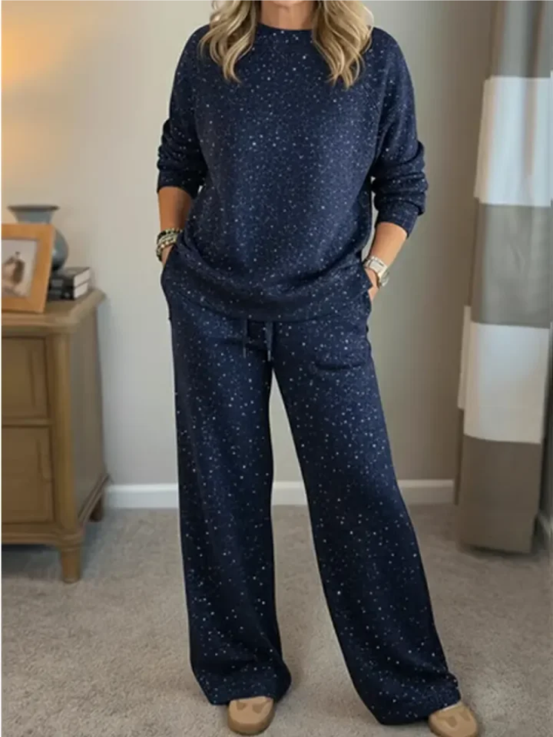 Lana | Women's Lounge Set Two-Piece Pullover & Pants
