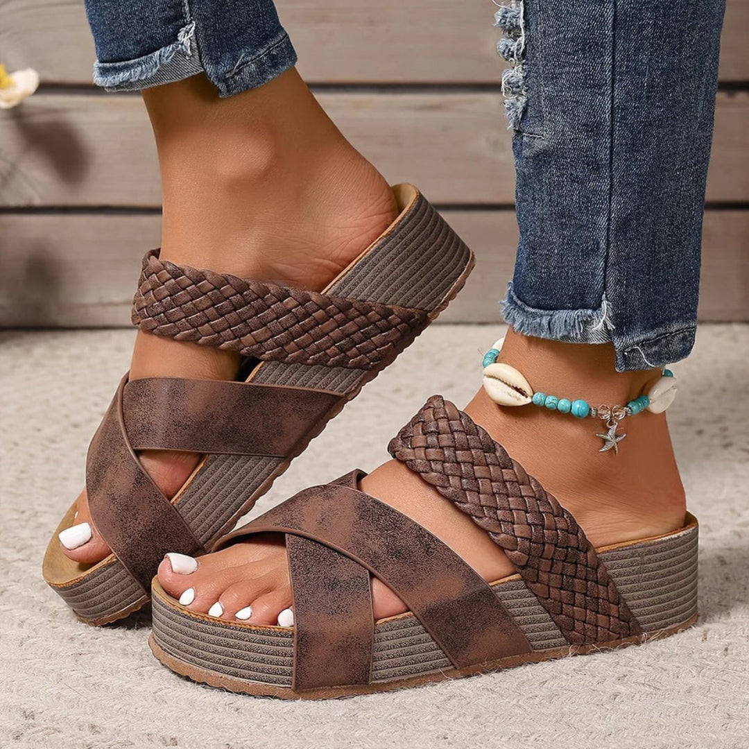 Juliette | Orthopedic Leather Sandals
