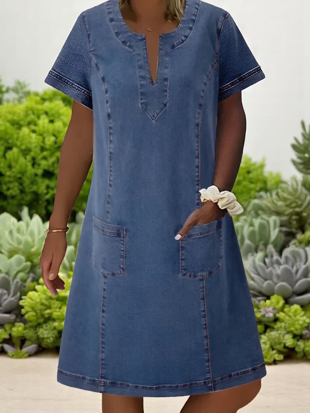 Liz™ | Everyday Denim Dress 0