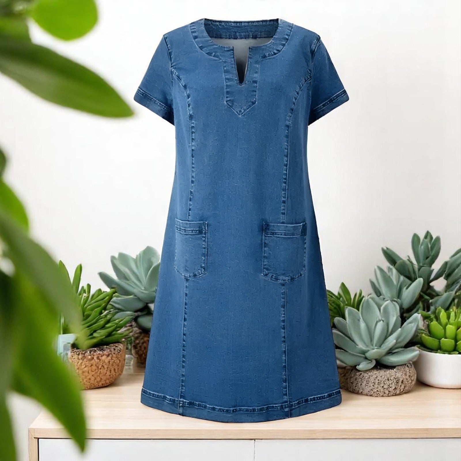 Liz™ | Everyday Denim Dress 1