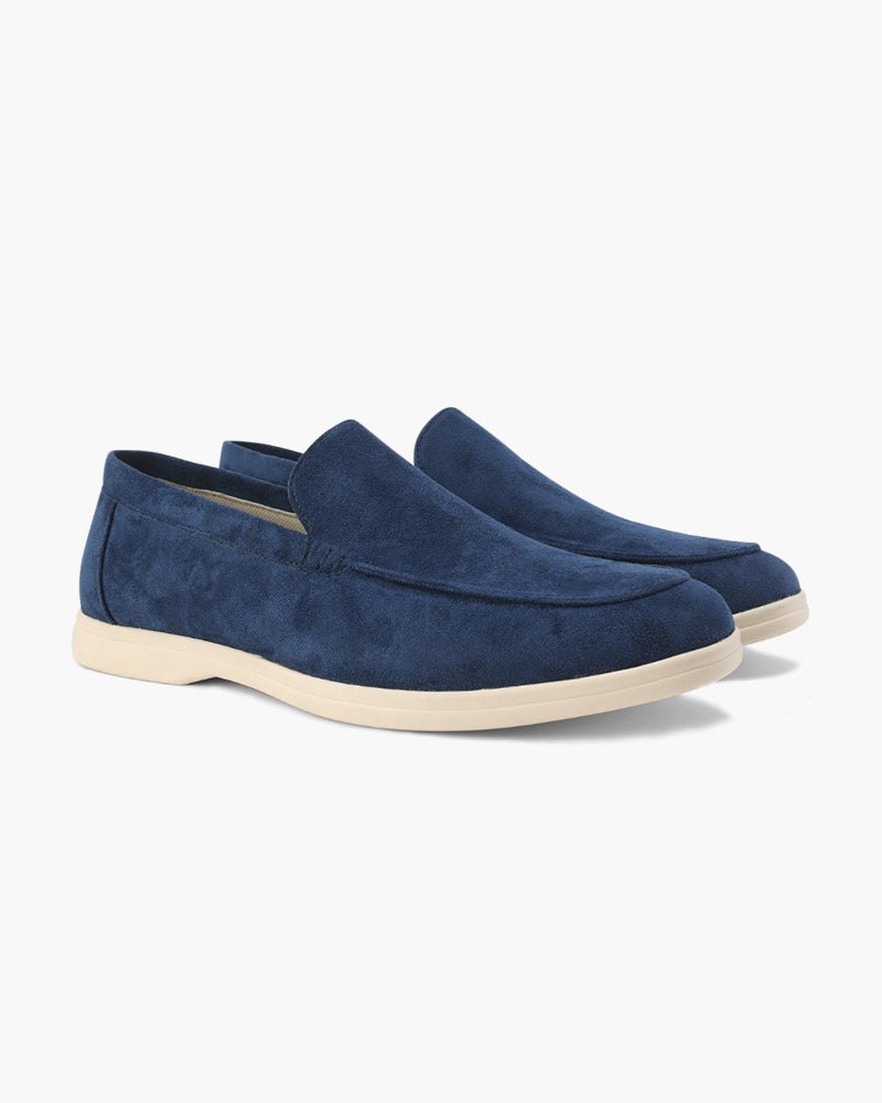 Sem | Stitched Suede Loafers for Men