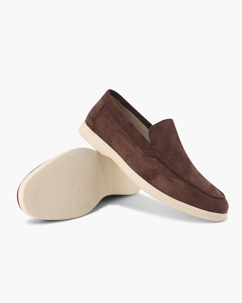 Sem | Stitched Suede Loafers for Men