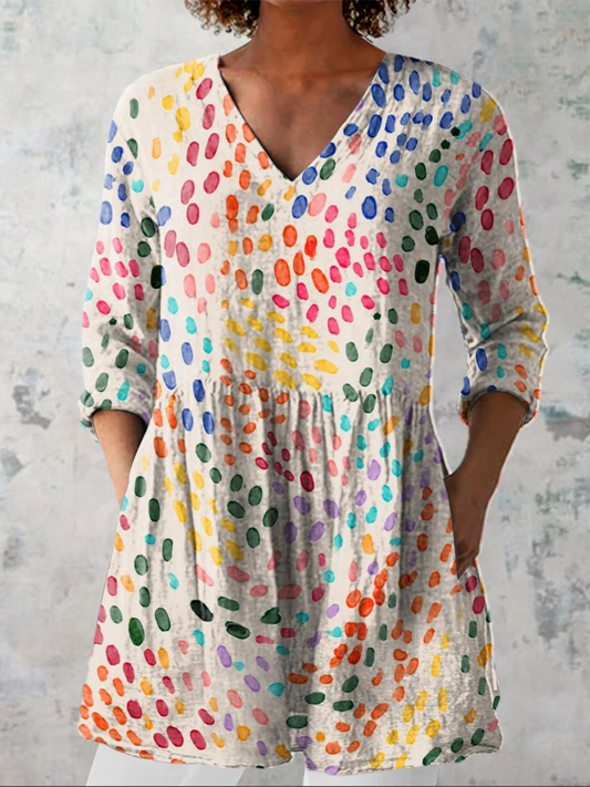 Louise | Elegant long blouse 0