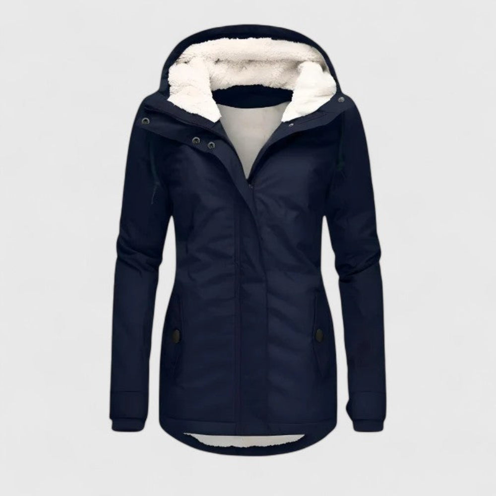Carly | Women's Hooded Winter Coat Waterproof Long Length