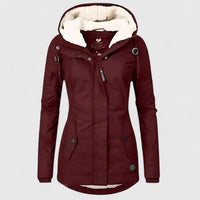 Carly | Women's Hooded Winter Coat Waterproof Long Length