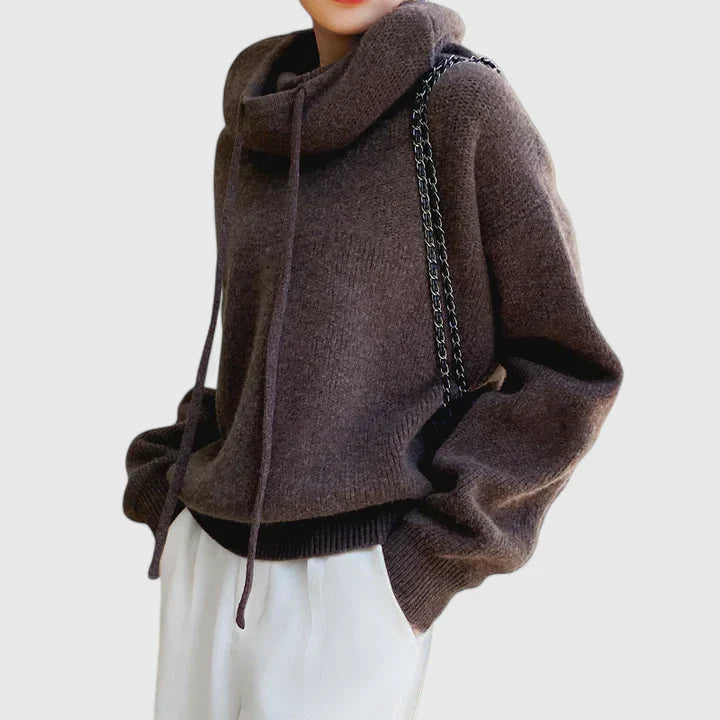 Marie | Women's Oversized Hooded Pullover Sweater – Weekend Layer