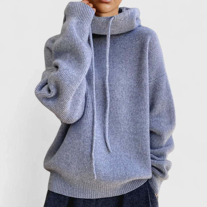 Marie | Women's Oversized Hooded Pullover Sweater – Weekend Layer