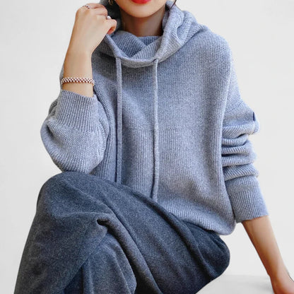 Marie | Women's Oversized Hooded Pullover Sweater – Weekend Layer