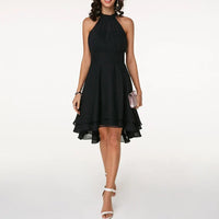 Finja | Halter Layered Cocktail Dress for Women