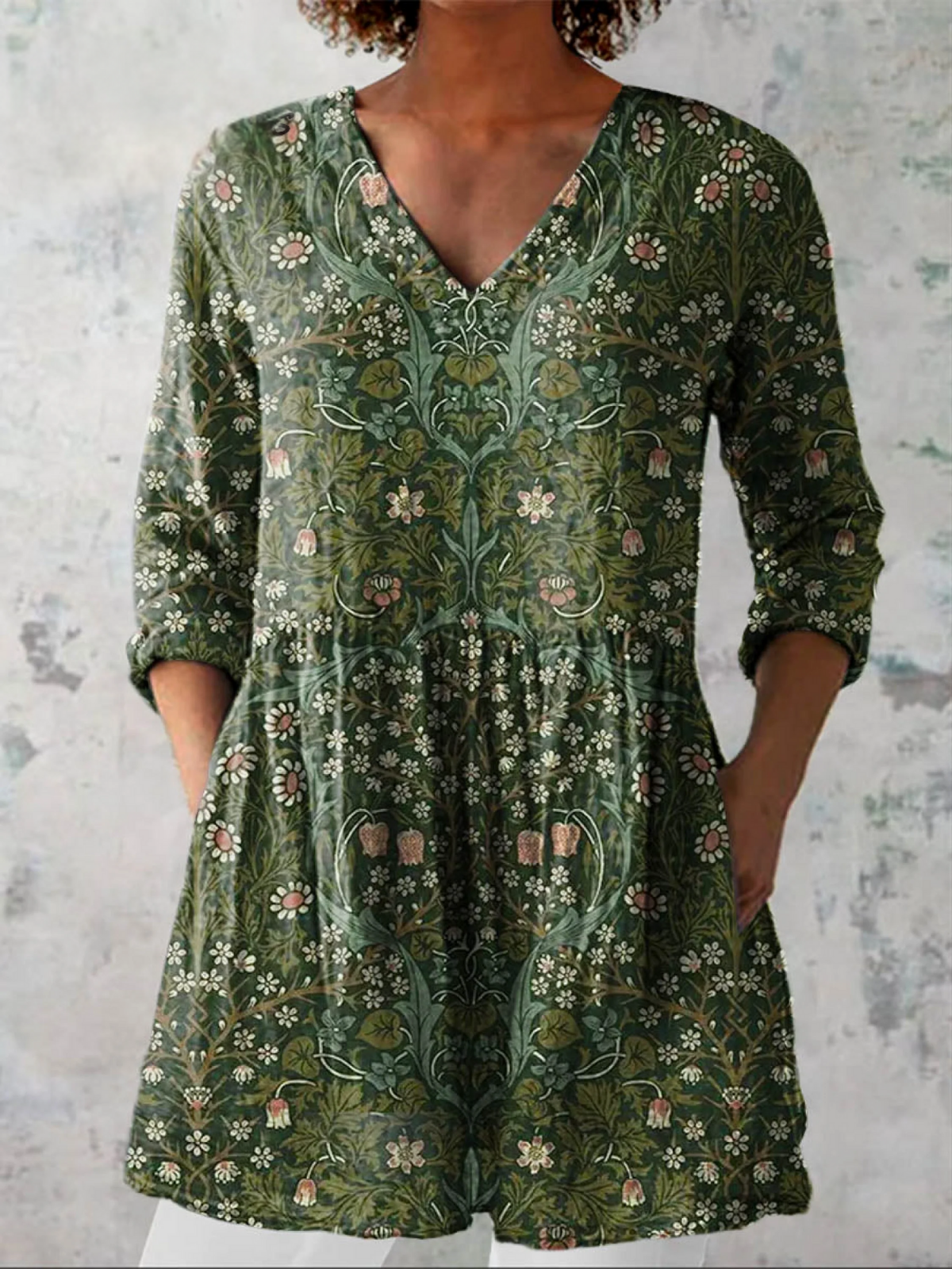 Melanie | Elegant long blouses 0