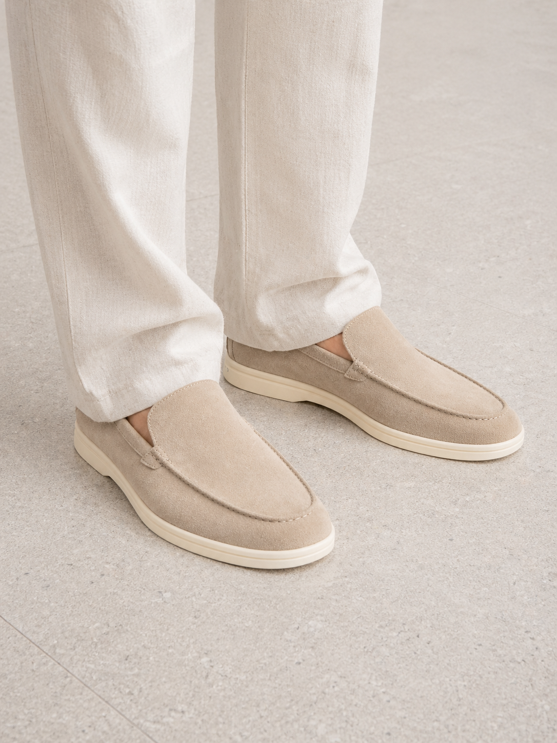 Vaughn | Suede-Look Slip-On Loafers for Men