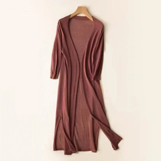 Michaela™ | Elegant Long Cardigan for Women 0