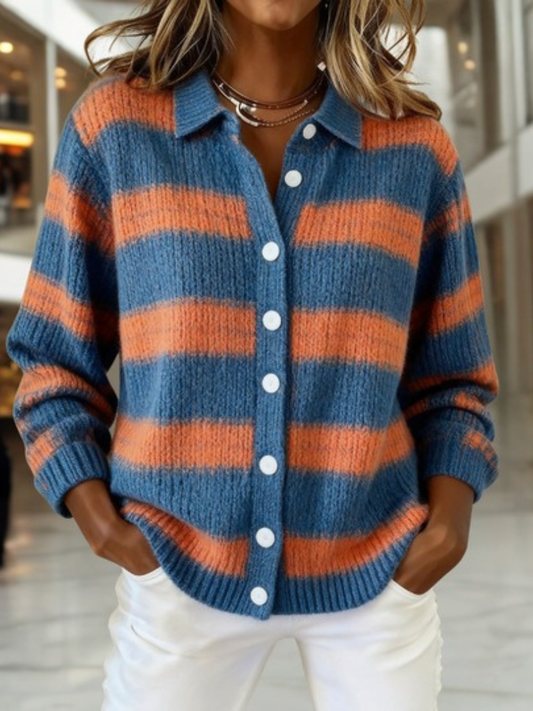 Mila | Retro Check Cardigan