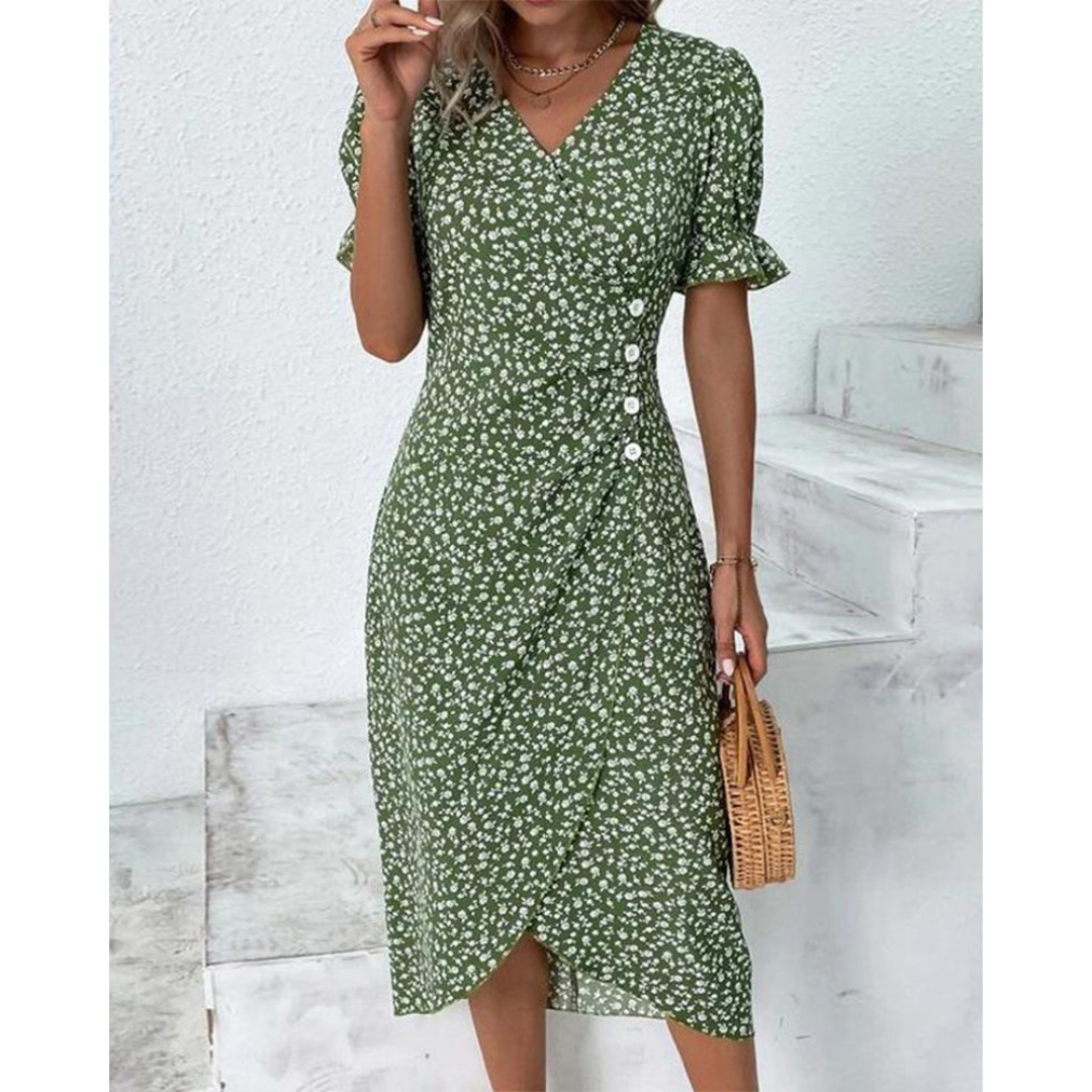 Miri™ | Elegant Wrap Dress 1