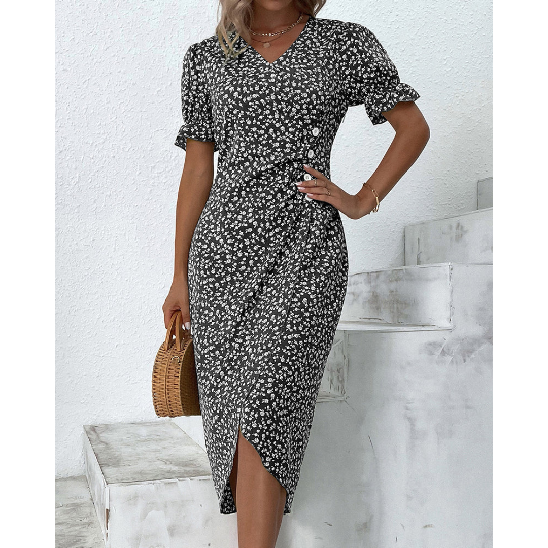 Miri™ | Elegant Wrap Dress 7