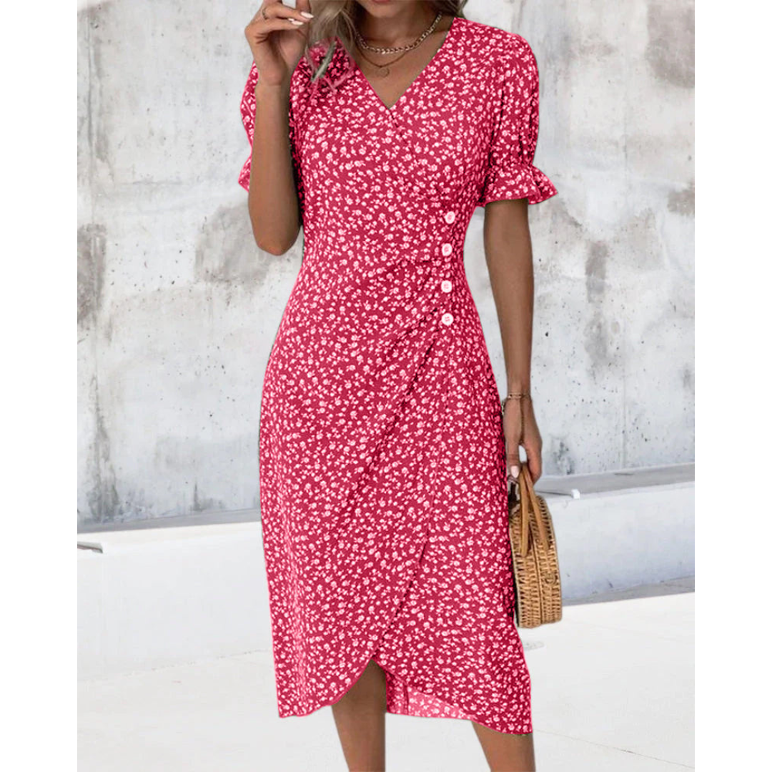 Miri™ | Elegant Wrap Dress 8