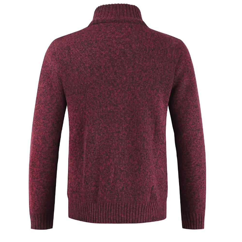 Liam | Quilted Zip-Front Cardigan Vest for Men
