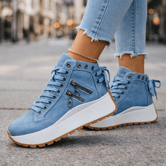 Nana | Whimsical High Top Sneakers 0