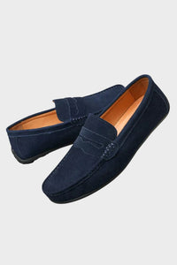 Sander | Moccasin-Stitch Slip-On Loafers for Men