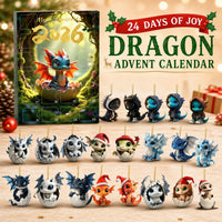 Christine | Advent calendar christmas gift Dragon Pendant Set