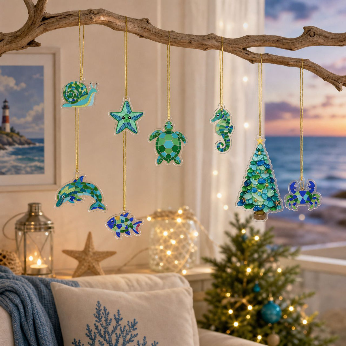 Tanya | Advent calendar christmas gift Sea Glass for Women