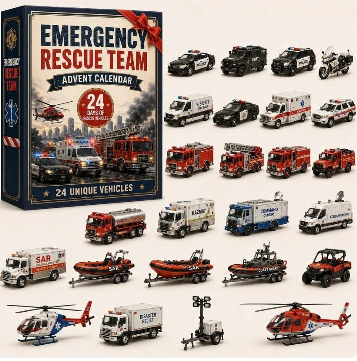 Hudson | Emergency Rescue Team Advent Calendar Christmas Gift for Men