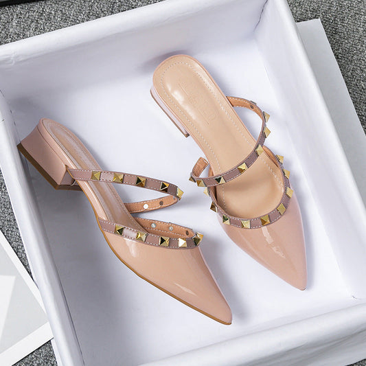 Eleanor | Studded Heels