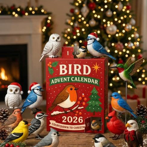 Beverley | Bird Advent Calendar Christmas Gift Countdown Box for Women