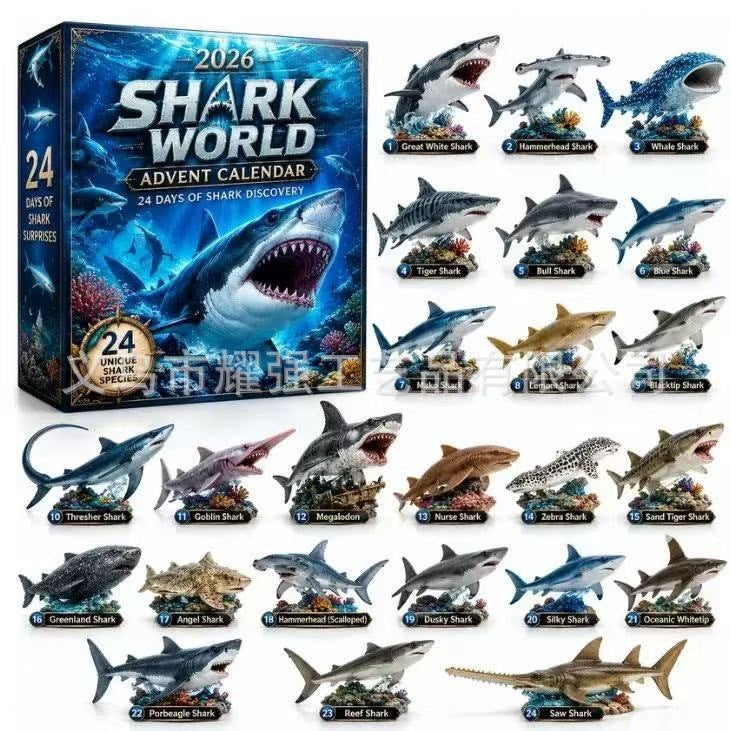 Marlow | Shark World Advent Calendar Christmas Gift Set