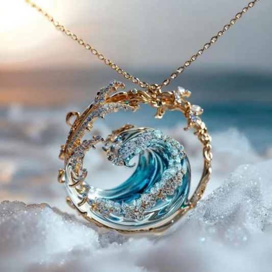 Ocean's Oath Vintage Necklace 0