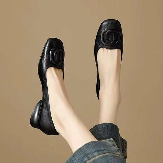 Opium - Leather Flats 0