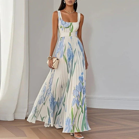 Oriah™ | Floral A-Line Maxi Dress 0