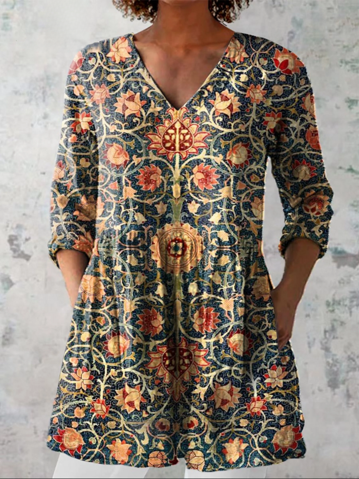 Pauline | Elegant long blouses 0