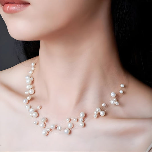 Pearlline™ | Cascading Necklace 0