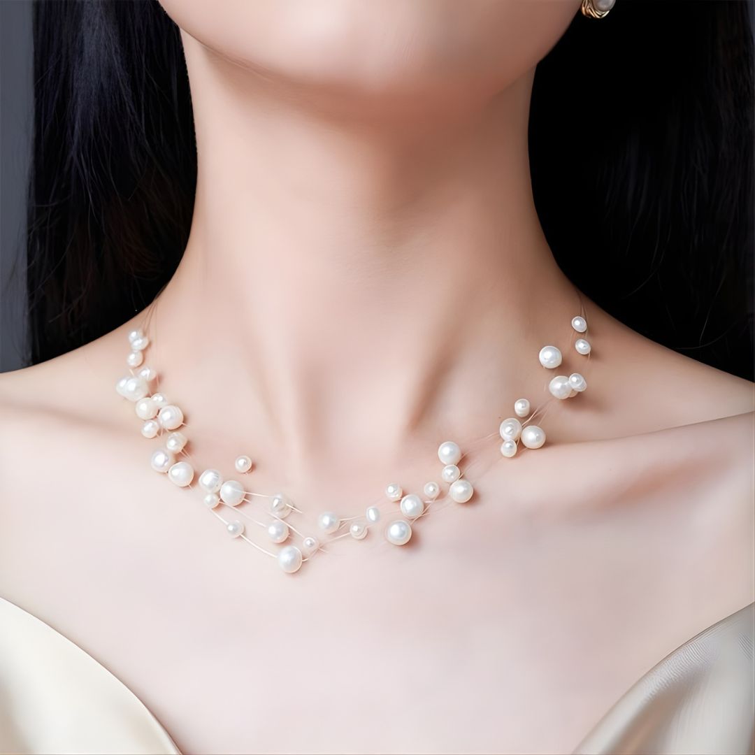 Pearlline™ | Cascading Necklace 2