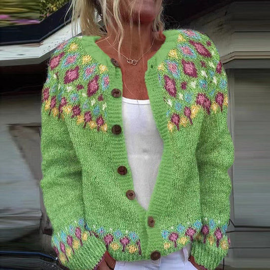 Phoebe | Vintage Icelandic Wool Sweater