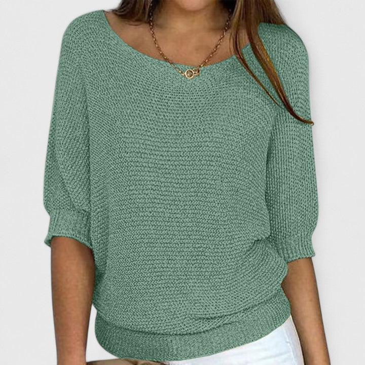 Nadine | Women's Knit Pullover Sweater – Casual Outings