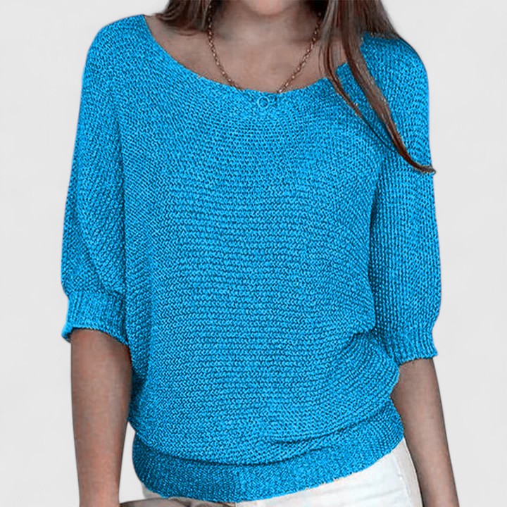Nadine | Women's Knit Pullover Sweater – Casual Outings