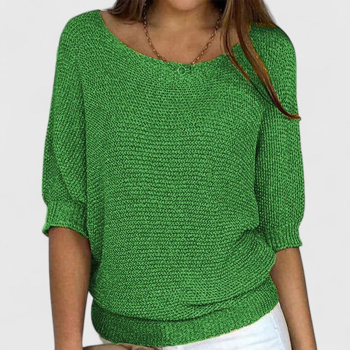 Nadine | Women's Knit Pullover Sweater – Casual Outings