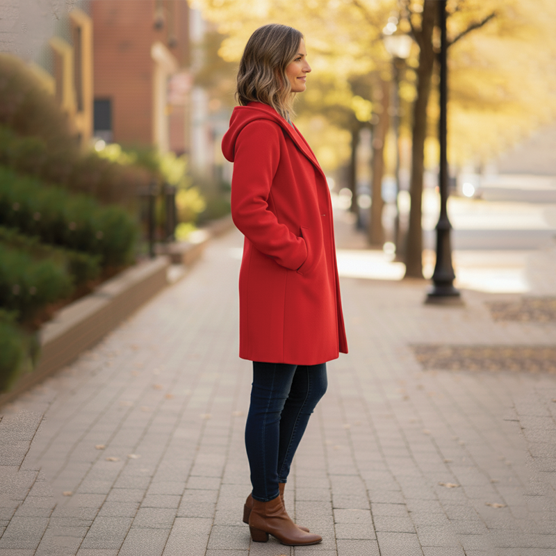 Adelaide | Quilted Hooded Oversized Winter Coat for Women