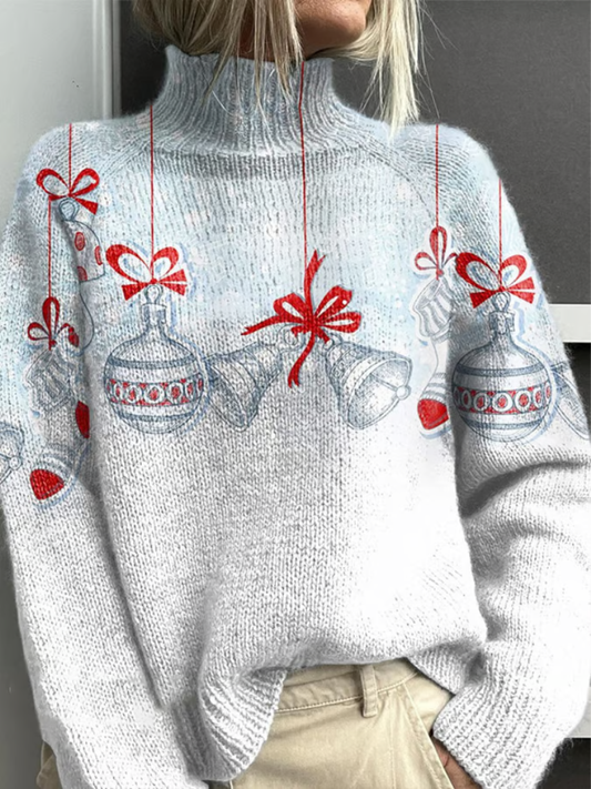 Remika™ | Bow Pattern Sweater