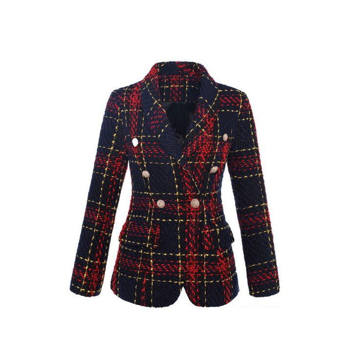 Retro Chic Tweed Blazer | Timeless Elegance with Modern Confidence