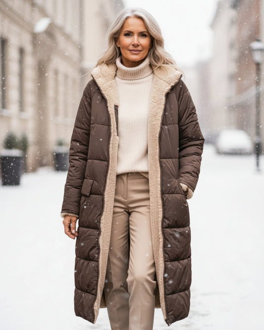 Reversible Winter Coat | Two Beautiful Looks in One Timeless Design