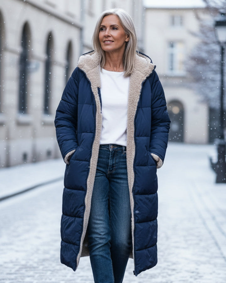 Reversible Winter Coat | Two Beautiful Looks in One Timeless Design