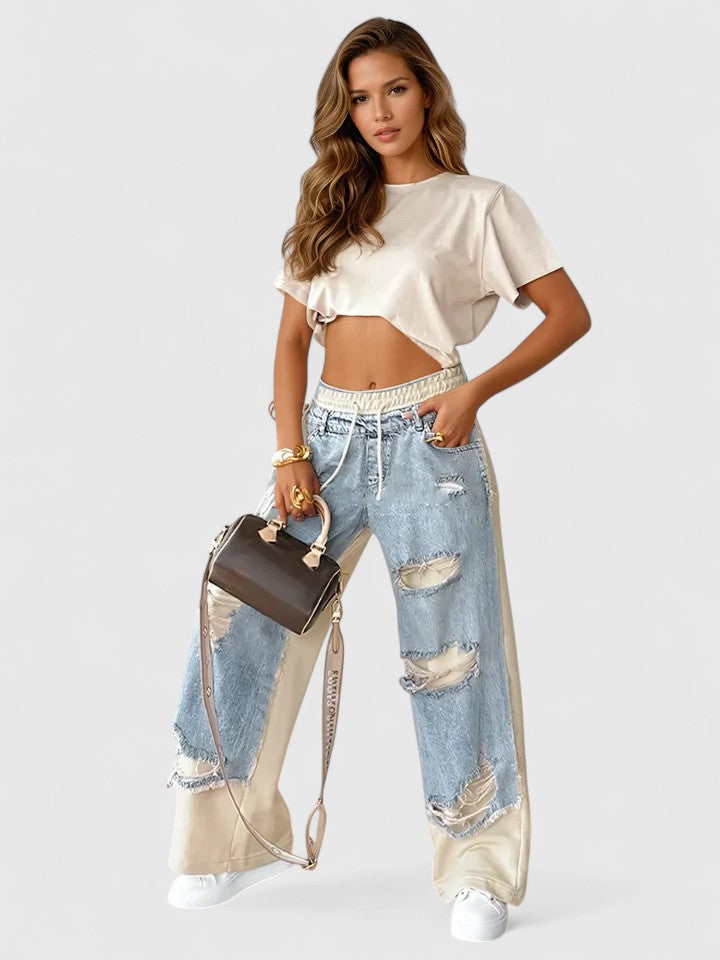 Isolenyrah | Women's Comfortable Sweatpants Relaxed-Fit