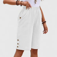 Denise | Women's High-Waisted Relaxed-Fit Comfortable Shorts