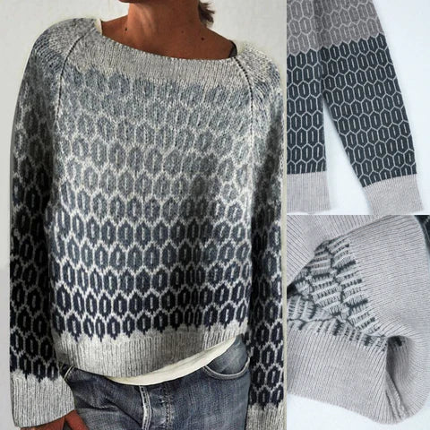 Sanya | Oversized Knit Pullover Sweater for Everyday Wear