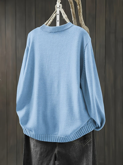 Elizabeth | Women's Long Cardigan Sweater with Buttons